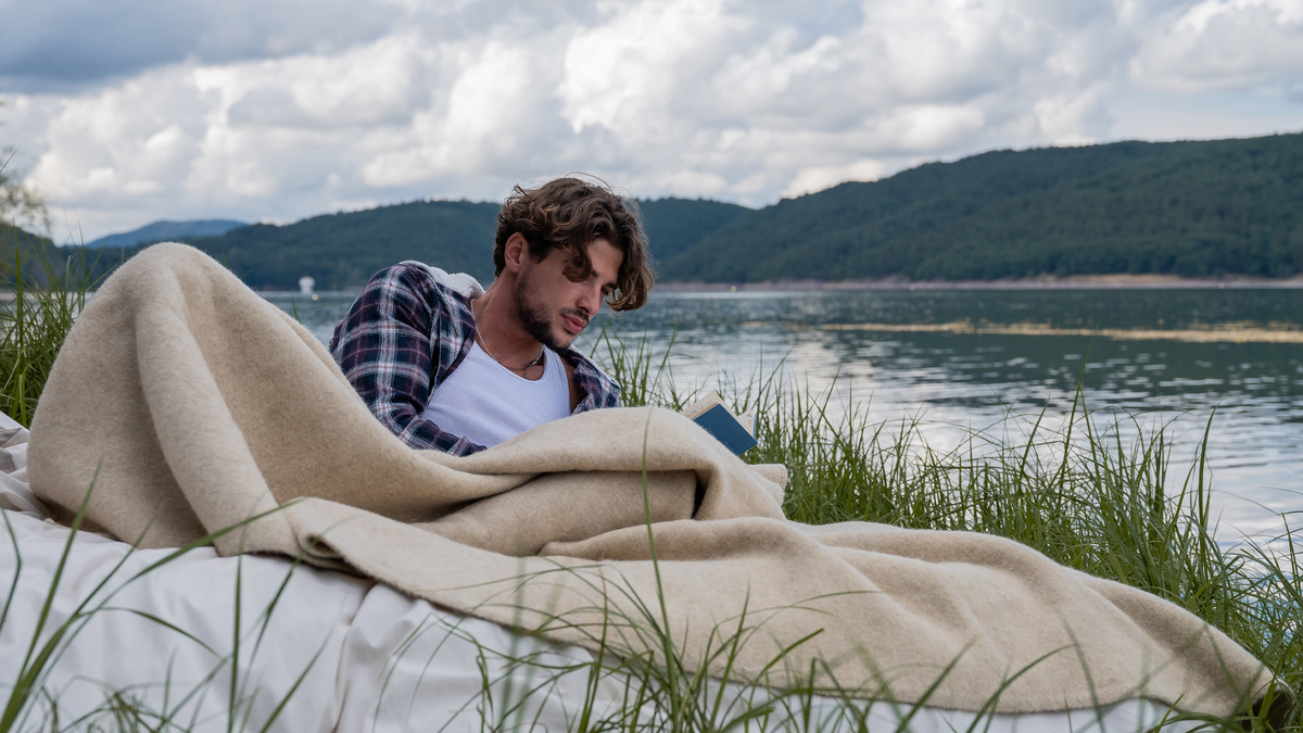 Undyed Wool Blankets