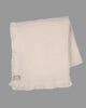 Adara Heavy Wool Blanket - Creamy White