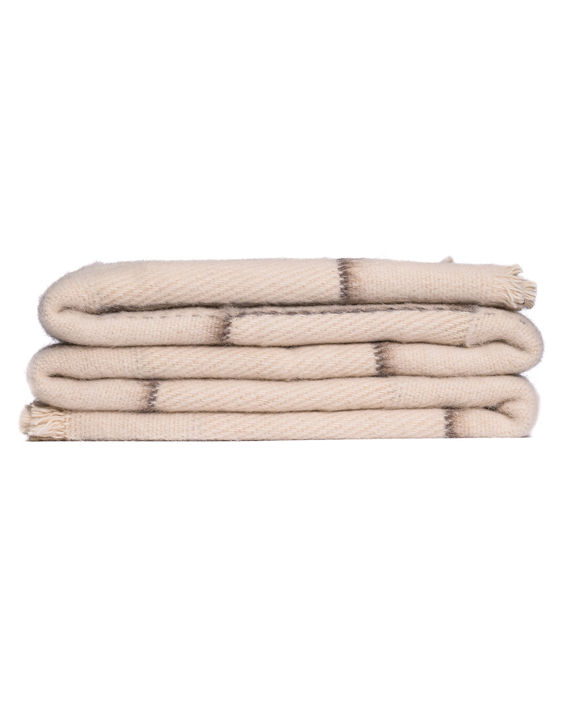 Juniper Heavy Wool Blanket - Geometric Pattern